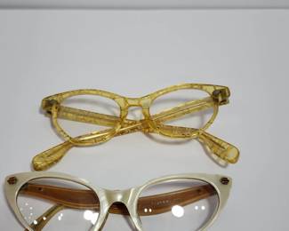 FRENCH AND ITALIAN 1950'S GLASSES
