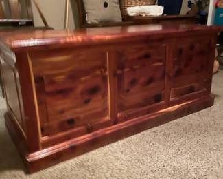 cedar chest