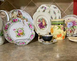 assorted China and other dishes