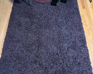 6x4 purple shag rug