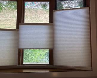 4 - 27x57 top down bottom up white blinds