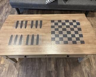 Wood game table