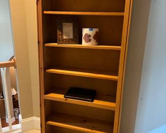 Pine bookcase