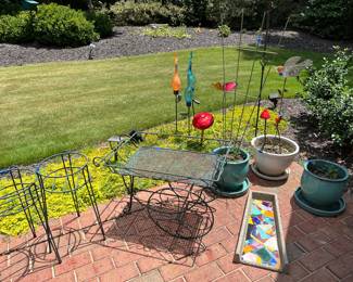 Planters, misc garden