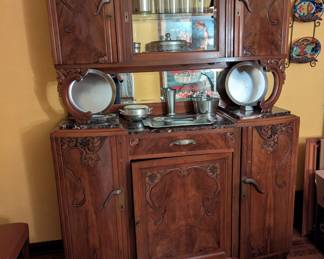 Art Deco Cabinet, Kinsington Aluminum