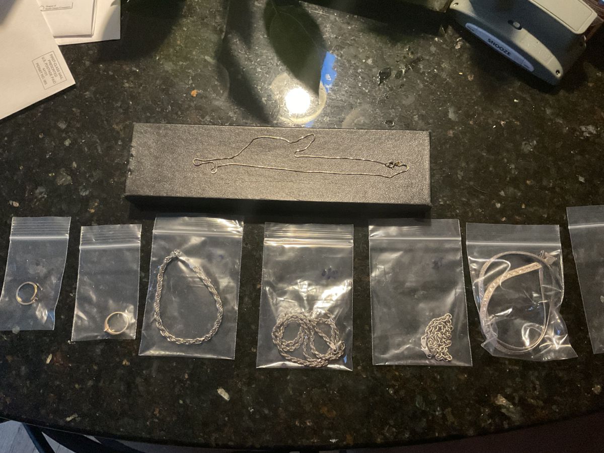Several Jewelry pieces of Italy 925 Sterling. You will also find a large amount of costume jewelry.
