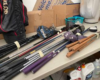 golf clubs, set of ping