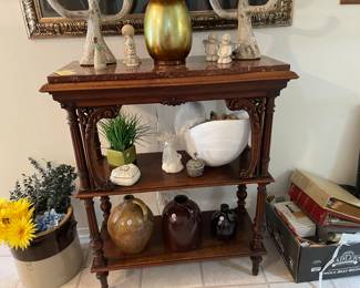nice marble topped foyer piece