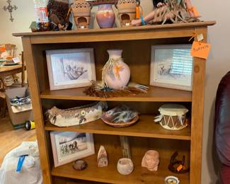 bookcase & decor