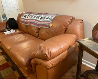 leather sofa