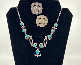 Sterling and Turquoise Jewelry