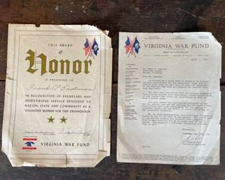 Virginia War Fund 