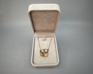 14K Pendant and Chain