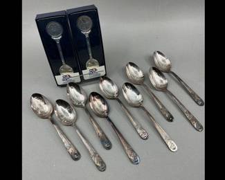 State Quarter and Presidential Spoons