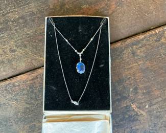 10K White Gold Necklace