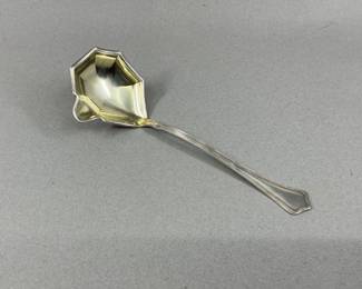Sterling Silver Ladle with Gold was bowl