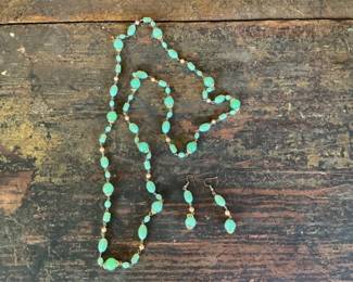Jadeite necklace