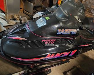 1995 Ski Doo Mach 1 Snowmobile