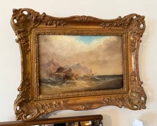 W. Bartholomew Maritime Oil Painting