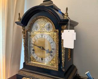 English Black Bracket Clock