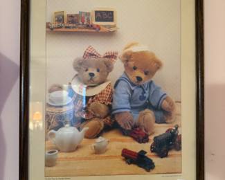 Teddy Bear Framed Wall Art