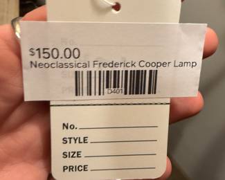 Neoclassical Frederick Cooper Lamp