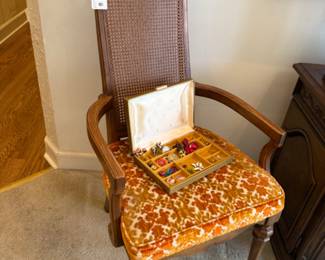 American Furniture Co. Cane-back Chair