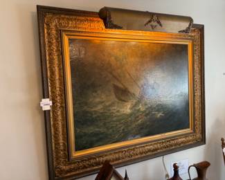 Robert Hopkin Seascape Oil Painting