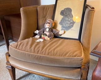 Wall Art, "Gora" Steiff Stuffed Animal