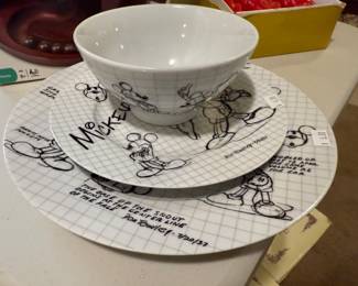 Mickey Plate Set