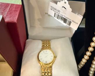 18k Bucherer Les Tradition Watch
