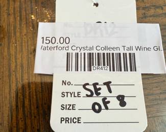 Waterford Crystal Colleen Tall Wine Glasses
