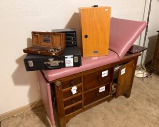 Antique Medical Examination Table