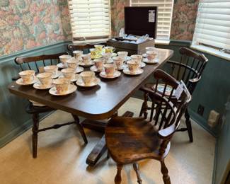 Tea Sets, Towle Classic Plume Silverplate Set