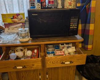 Microwave & Nice Microwave Stand
