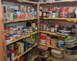 Food and Food Storage Items