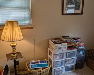 Lamp - Radio - Huge DVD and VHS Tape Collection