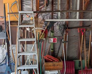 Folding Ladder - Yard Tools