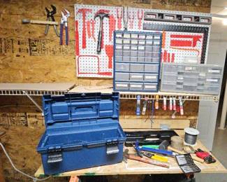 Miscellaneous Lot Of Basement Hand Tools 