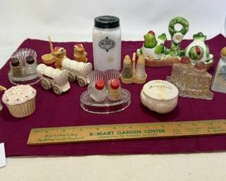 Various Salt & Pepper Shakers