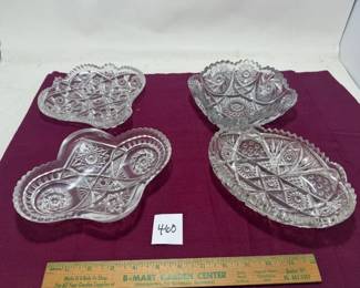Vintage Glass Candy Dishes