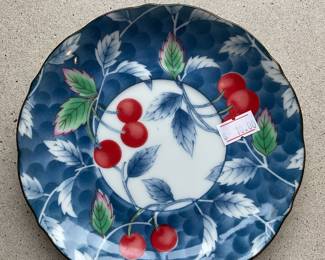 Vintage William Sonoma cherry dinner set $62.50 + tax