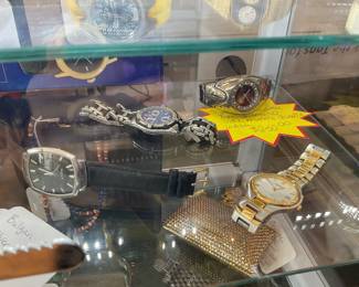 Geneva silver diamond dial men’s watch $62.50 + tax