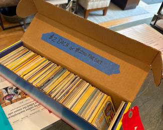 Vintage baseball cards - $62.50 + tax