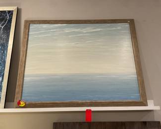 Water landscape hand-painted oil painting- 45inch x 56 inches - $750 + tax. 