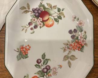 Johnson brothers fresh fruit platter $7.50 + tax