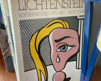 Roy Lichtenstein coffee table book $6.50 + tax
