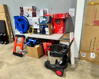 Ceiling Fans, Shop Vac, Sprayer and Hose Reel Orlando Estate Auction
