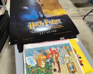 Harry Porter and Disney Posters Orlando Estate Auction