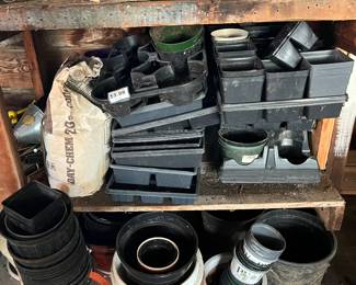 Plastic Flower Pots- free with purchase. 